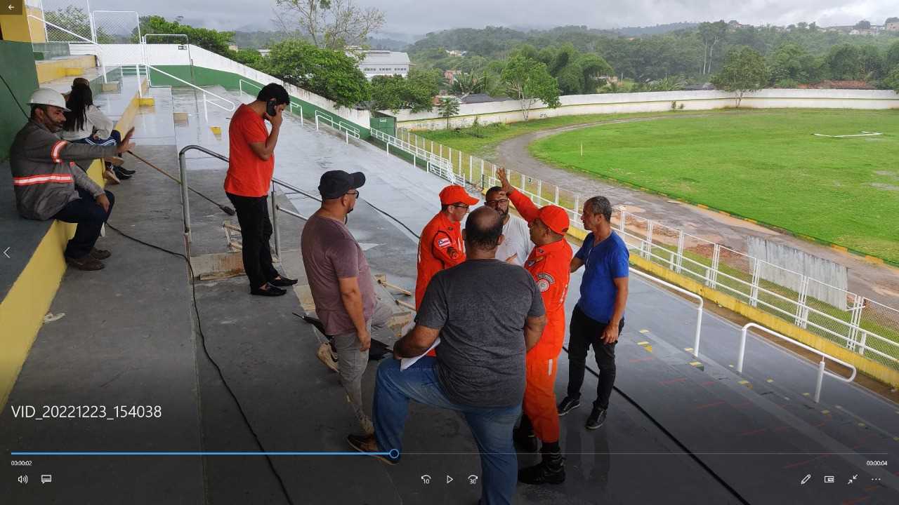 Camacã: Bombeiros fazem vistorias no Estádio Ribeirão e laudos são aprovados para jogos do campeonato baiano